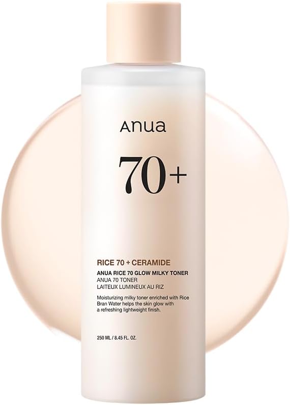 Anua Rice 70 Glow Milky Toner 250mL